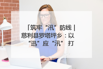 筑牢“汛”防线｜慈利县罗塔坪乡：以“迅”应“汛” 打赢暴雨防御战