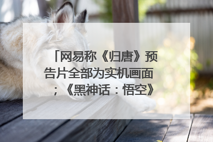 网易称《归唐》预告片全部为实机画面；《黑神话：悟空》公布Xbox版预购视频｜游戏早参