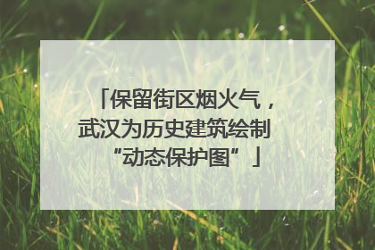 保留街区烟火气，武汉为历史建筑绘制“动态保护图”