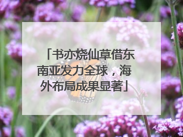 书亦烧仙草借东南亚发力全球，海外布局成果显著