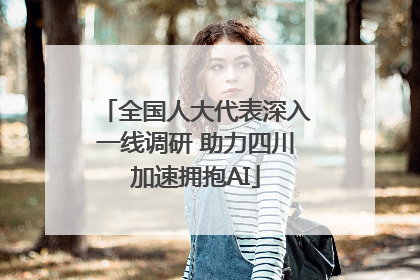 全国人大代表深入一线调研 助力四川加速拥抱AI
