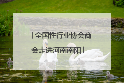 全国性行业协会商会走进河南南阳