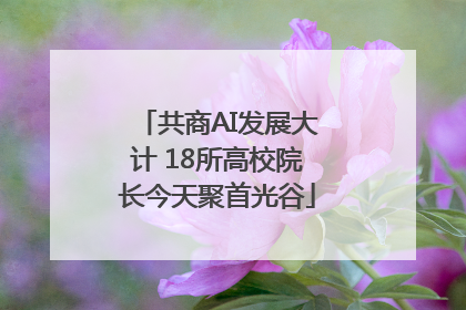 共商AI发展大计 18所高校院长今天聚首光谷
