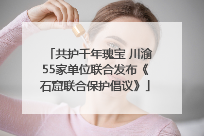 共护千年瑰宝 川渝55家单位联合发布《石窟联合保护倡议》