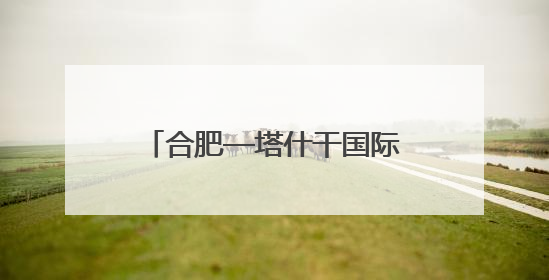 合肥—塔什干国际货运航线端午首航