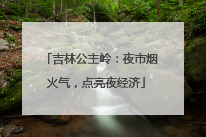 吉林公主岭：夜市烟火气，点亮夜经济