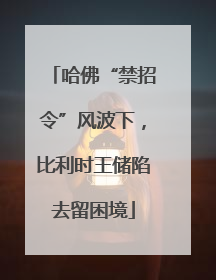 哈佛“禁招令”风波下，比利时王储陷去留困境