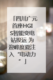 四川广元首座HGIS智能变电站投运 为迎峰度夏注入“电动力”