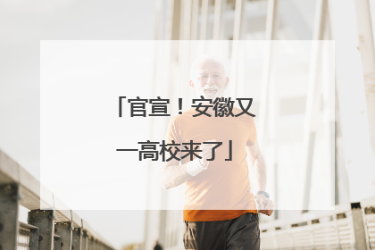 官宣！安徽又一高校来了