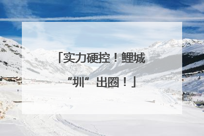 实力硬控！鲤城“圳”出圈！