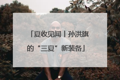 夏收见闻丨孙洪旗的“三夏”新装备