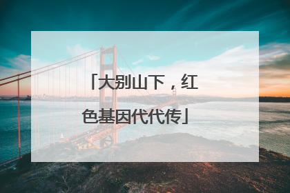 大别山下，红色基因代代传