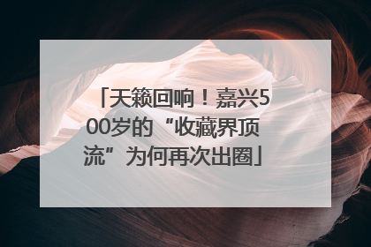 天籁回响！嘉兴500岁的“收藏界顶流”为何再次出圈