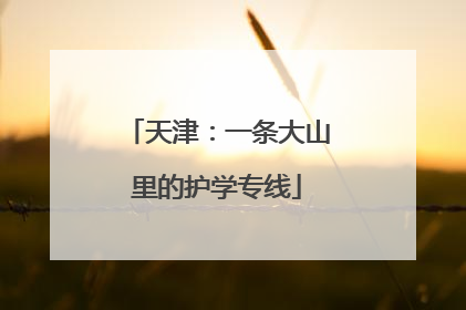 天津：一条大山里的护学专线