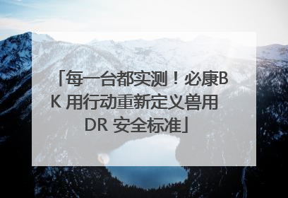 每一台都实测！必康BK 用行动重新定义兽用 DR 安全标准