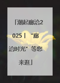 潮起廊洽2025丨“廊洽时光”等您来逛