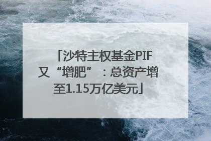 沙特主权基金PIF又“增肥”：总资产增至1.15万亿美元