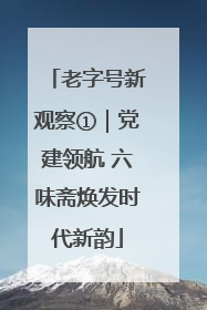 老字号新观察①｜党建领航 六味斋焕发时代新韵