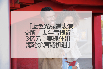 蓝色光标递表港交所：去年亏损近3亿元，要抓住出海跨境营销机遇