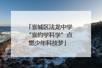 襄城区法龙中学“襄约学科学”点燃少年科技梦