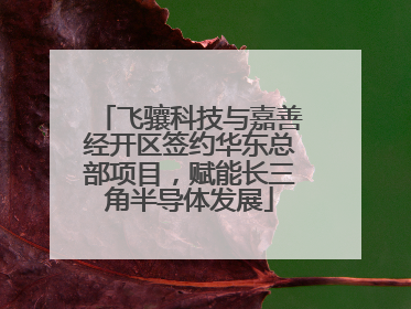 飞骧科技与嘉善经开区签约华东总部项目，赋能长三角半导体发展