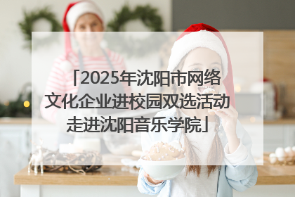 2025年沈阳市网络文化企业进校园双选活动走进沈阳音乐学院