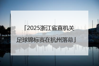 2025浙江省直机关足球锦标赛在杭州落幕