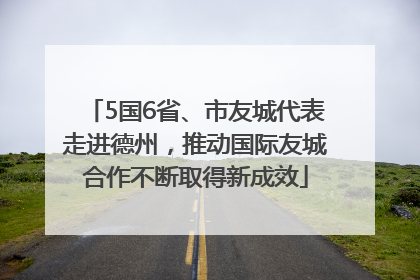 5国6省、市友城代表走进德州，推动国际友城合作不断取得新成效