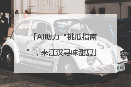 AI助力“挑瓜指南”，来江汉寻味甜夏